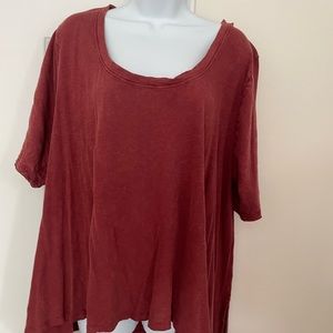 💕Wonderly pre-washed high low top💕